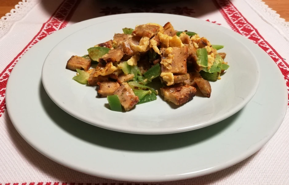 Eierspeise mit Kaspressknödel