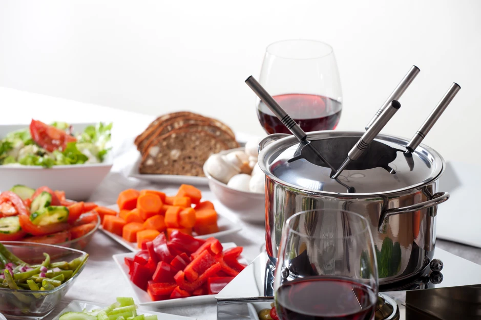 Veganes Fondue