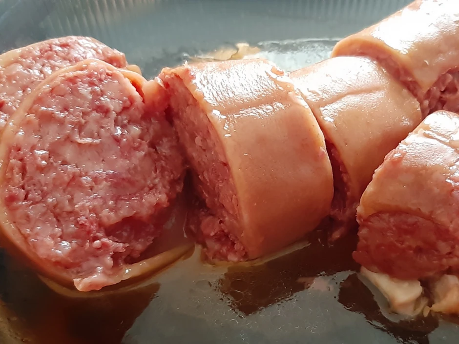 Zampone (gef&uuml;llte Schweinsf&uuml;&szlig;e)