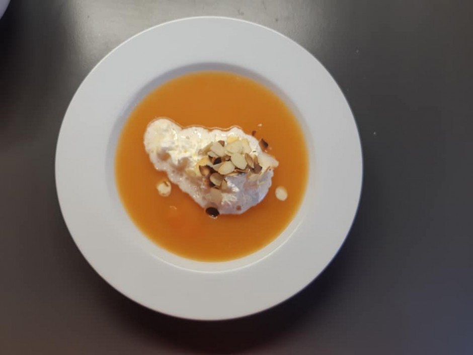 Karotten-Kartoffel-Cremesuppe mit Zitrone