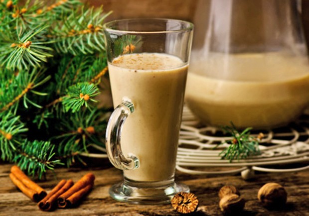 Egg Nog mit Cognac