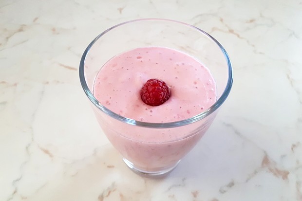 Himbeer Zimt Shake