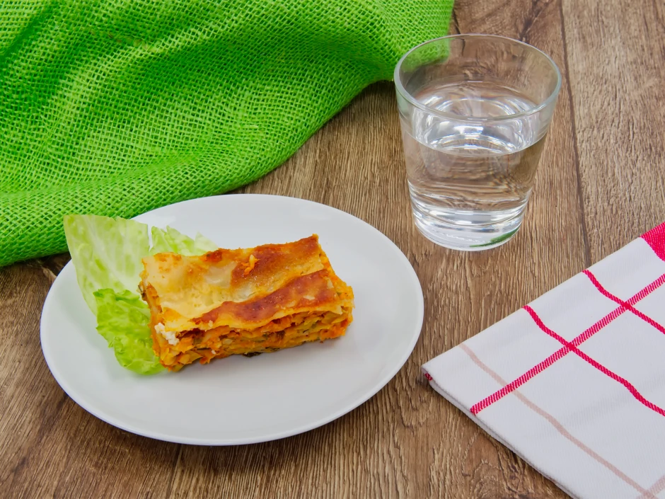 Kürbislasagne