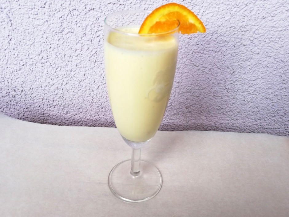 Leichter Orangenshake