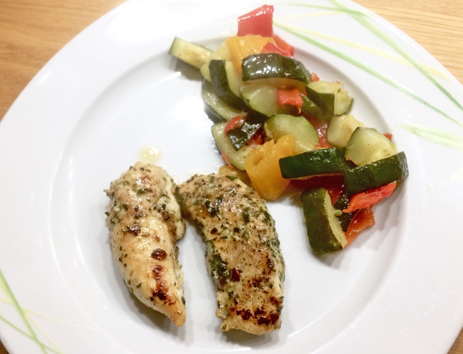 Kräuter-Hühnerfilet