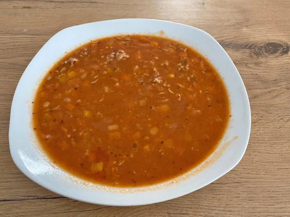 Serbische Bohnensuppe