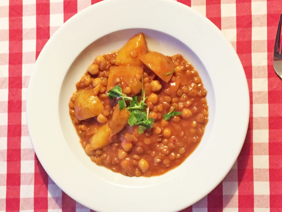 Bohnen-Erd&auml;pfel-Curry
