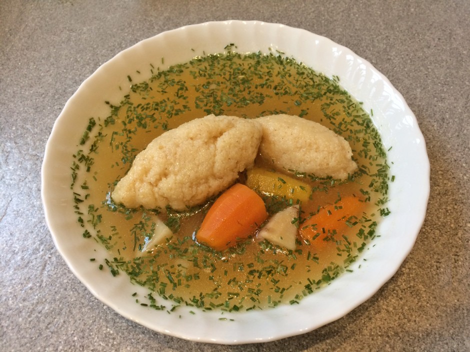 Grießnockerlsuppe