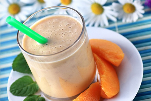 Pfirsich - Bananen - Smoothie
