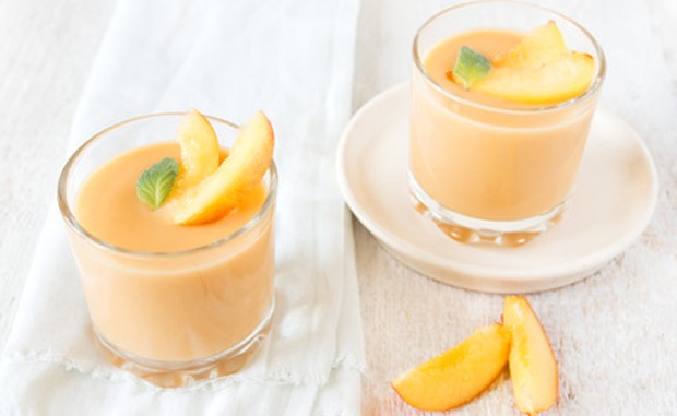 Pfirsich Buttermilch Shake