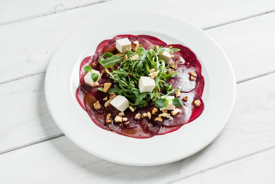 Rote Rüben Carpaccio
