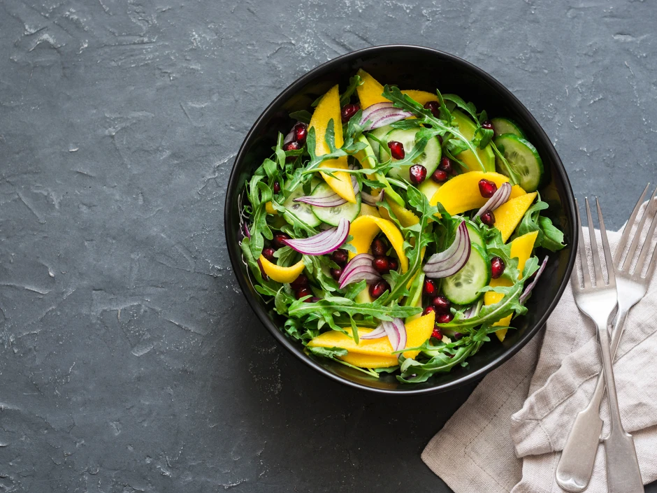 Rucola-Mango-Salat