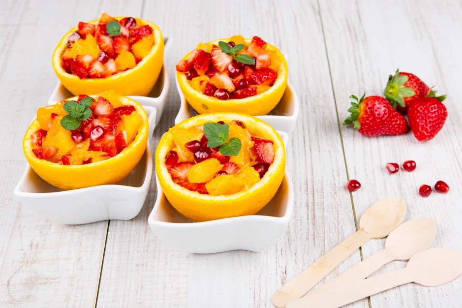 Grapefruit-Orangensalat