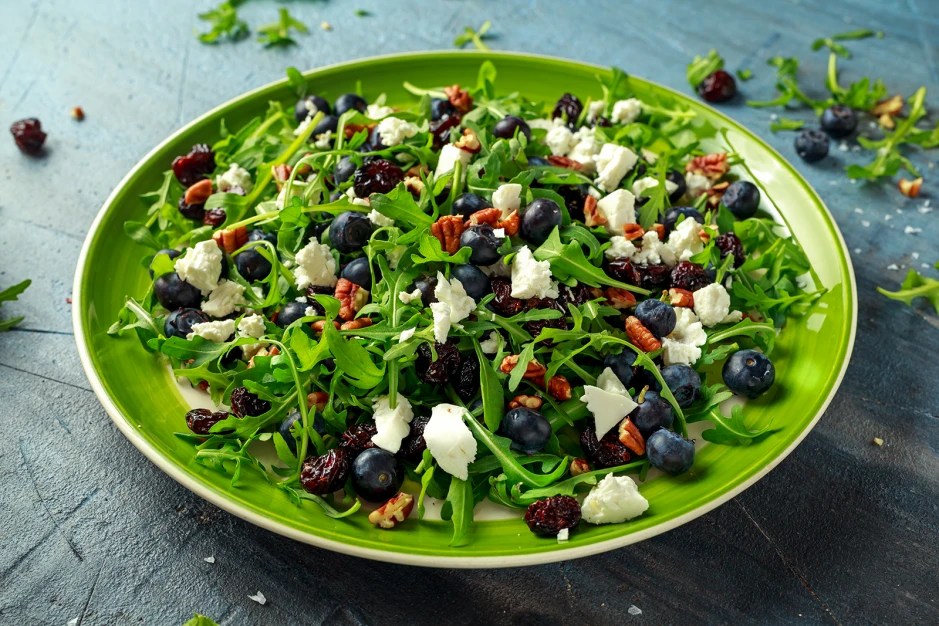 Rucola-Salat mit Feta
