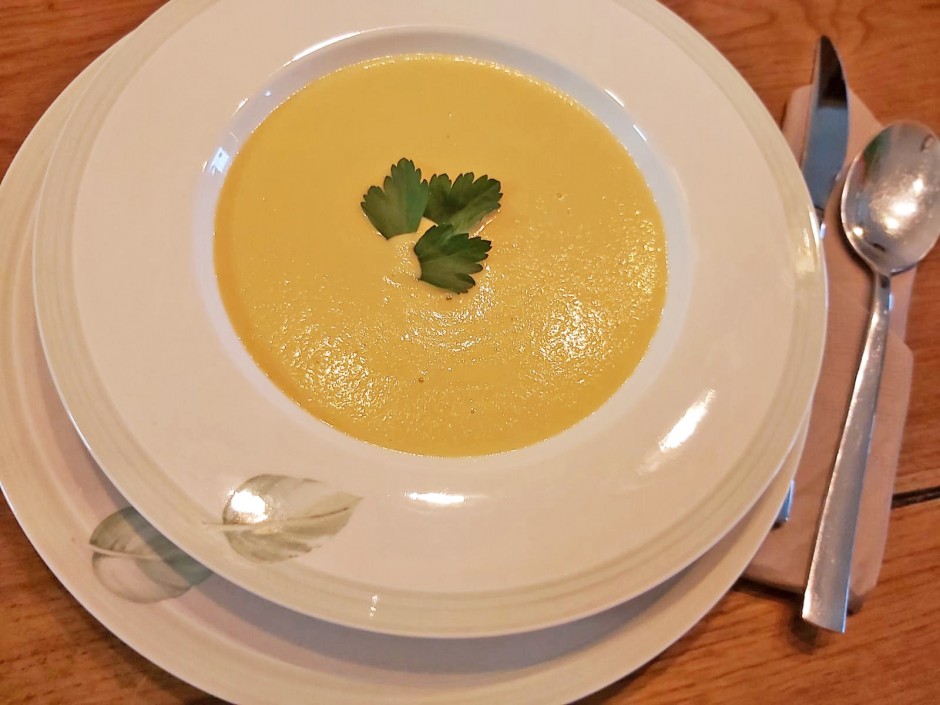 Cremige Maissuppe