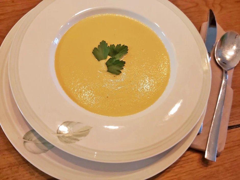 Cremige Maissuppe
