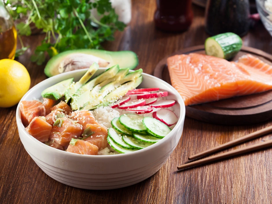 Poke Bowl mit Thunfisch