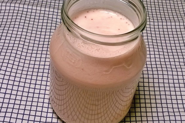 Waldmeister - Erdbeer - Shake