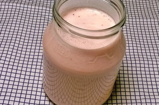 Waldmeister - Erdbeer - Shake