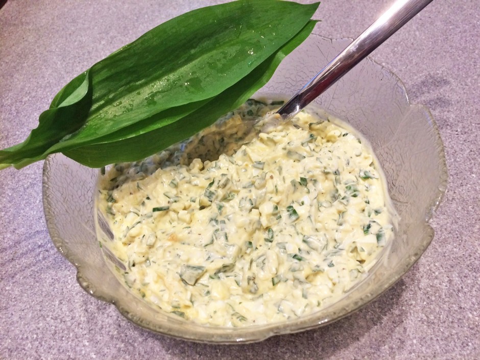 Bärlauch-Ei-Aufstrich