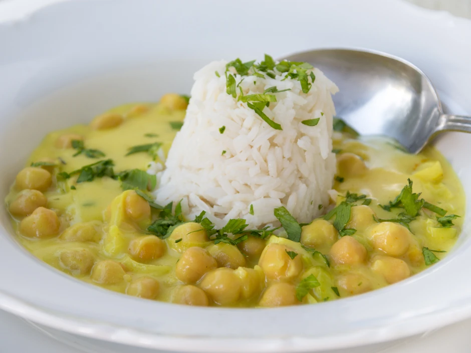 Curry mit Kichererbsen