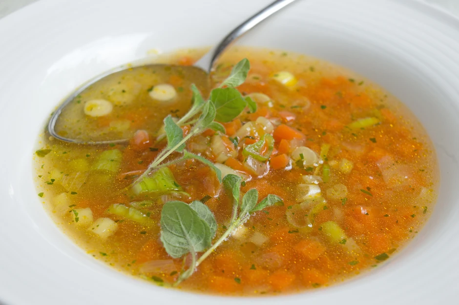 Karottensuppe mit Safran