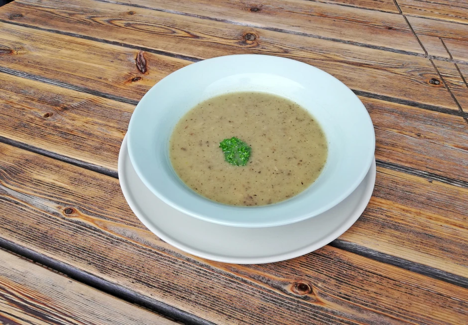 Champignon-Kartoffelsuppe