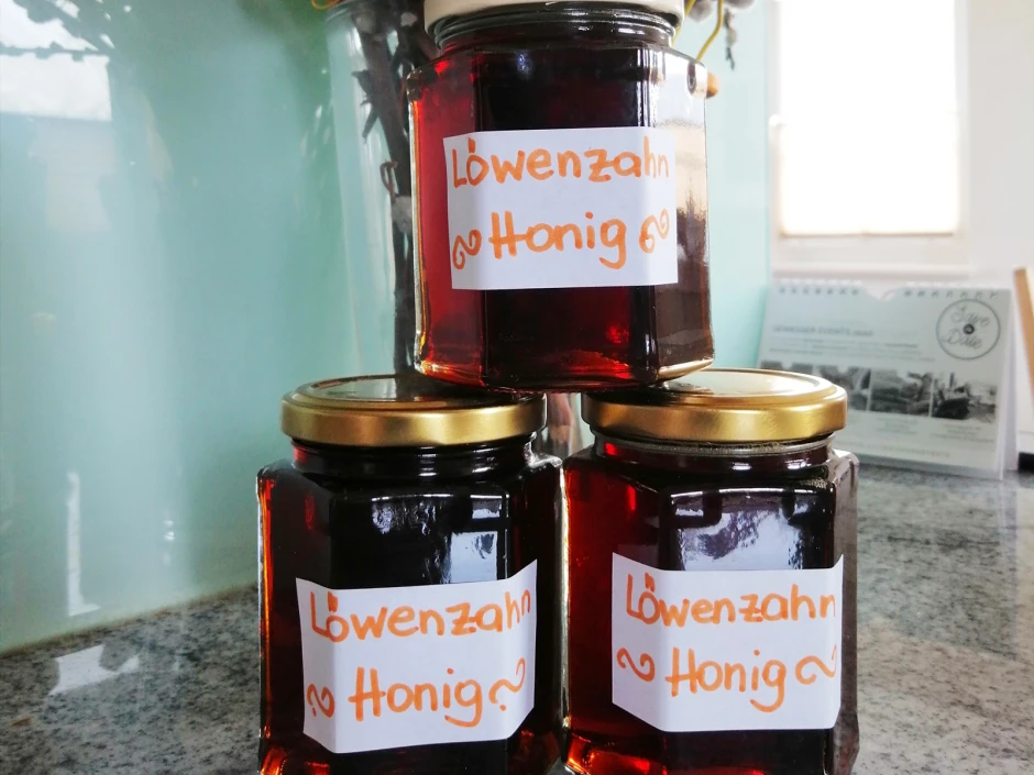 Einfacher L&ouml;wenzahnhonig