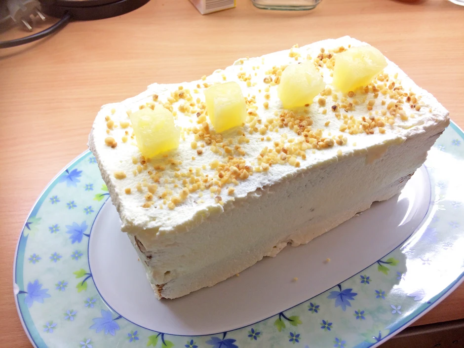 Mandel-Ananas-Kuchen