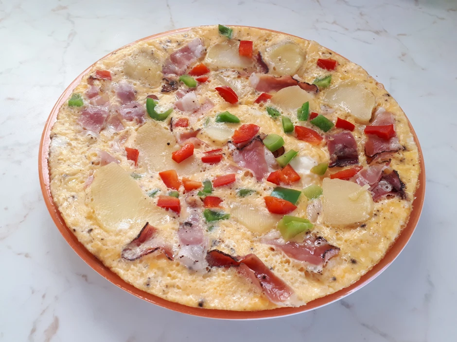 Kartoffel-Speck-Omelette