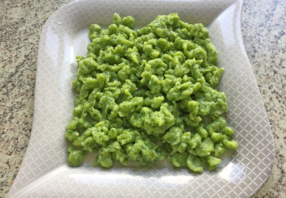 Bärlauchspätzle