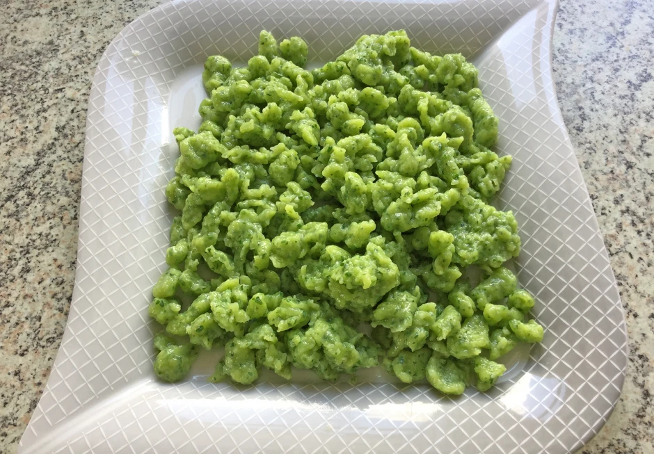 Bärlauchspätzle