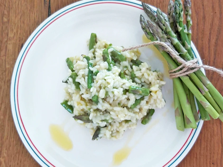 Spargel Risotto