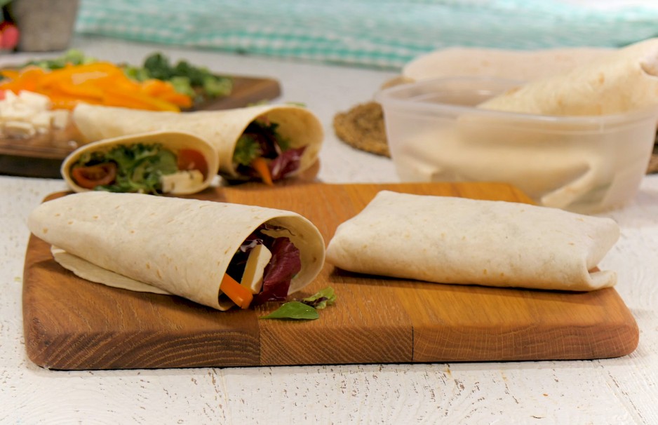 Wrap richtig falten
