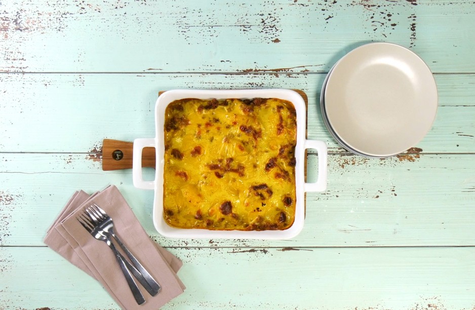 Einfacher Kartoffelauflauf