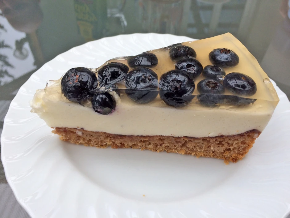 Heidelbeer-Joghurttorte