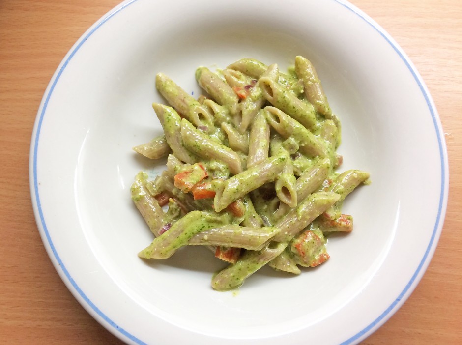 Rucola-Pesto-Nudeln