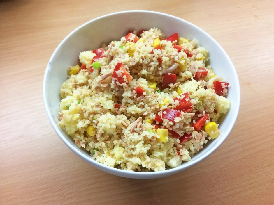 Couscous mit Thunfisch