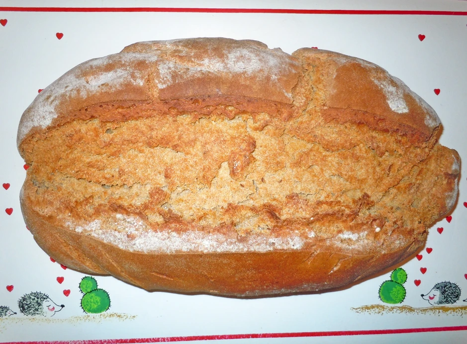 Einfaches Weizenbrot