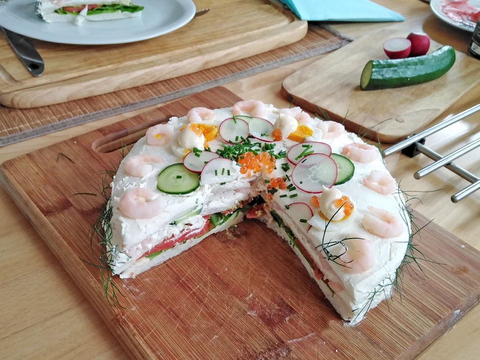 Pikante Sm&ouml;rre Torte