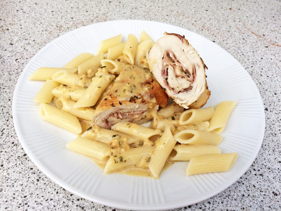 Hühnerroulade