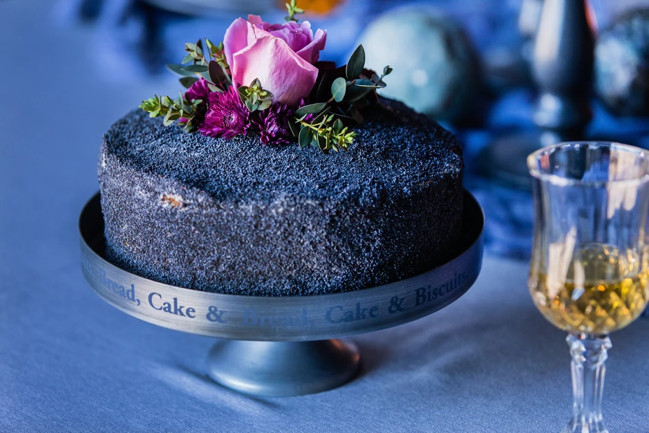 Mohn-Cheesecake