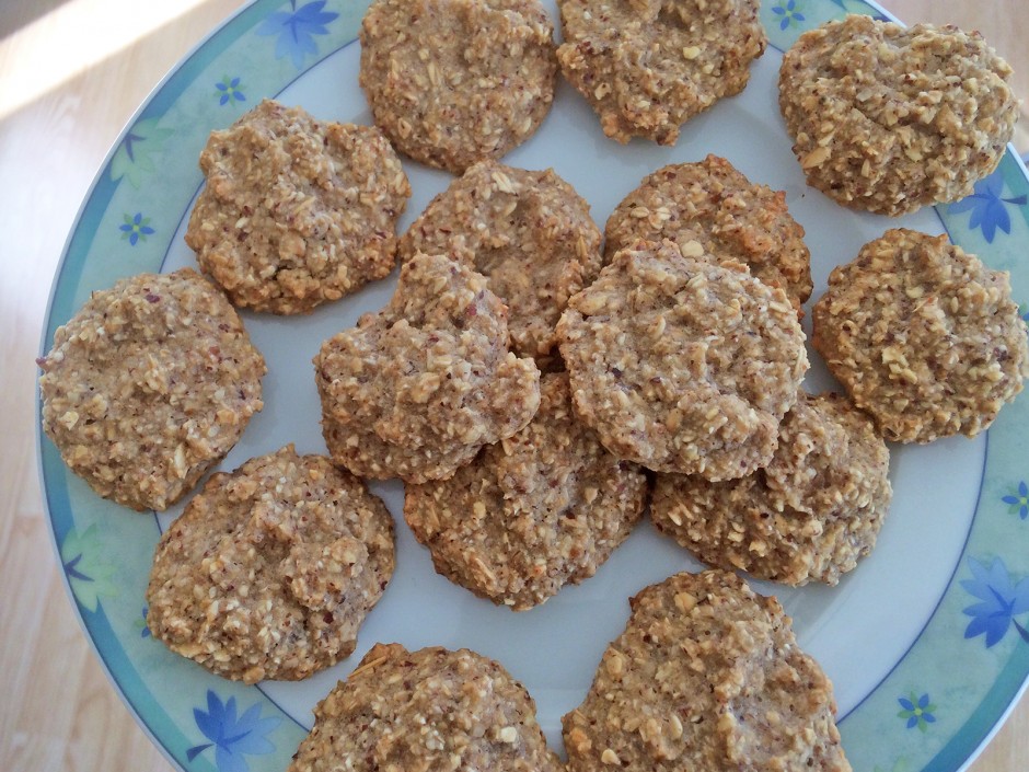 Haferkekse mit Nuss