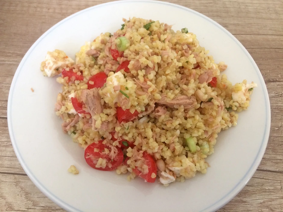 Bulgur mit Thunfisch