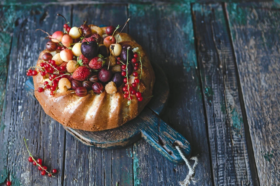 Sommergugelhupf mit Ribiseln