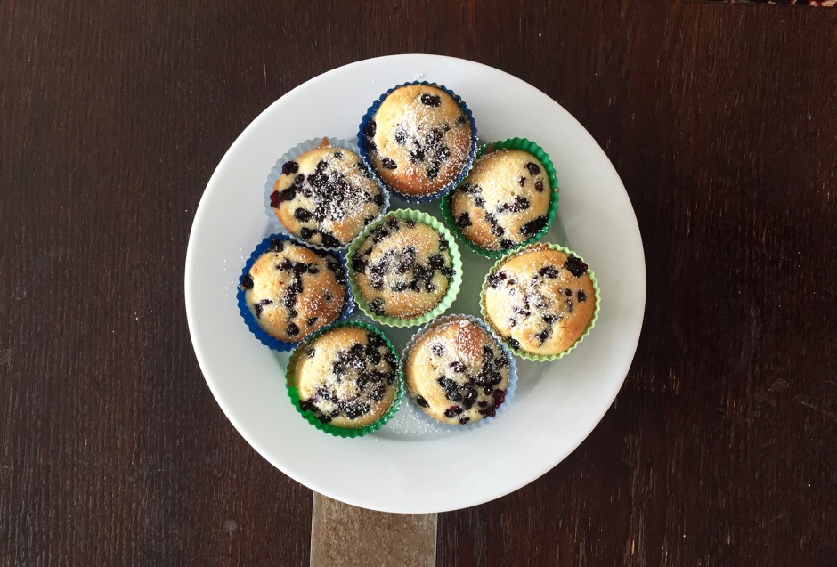 Schwarzbeermuffins