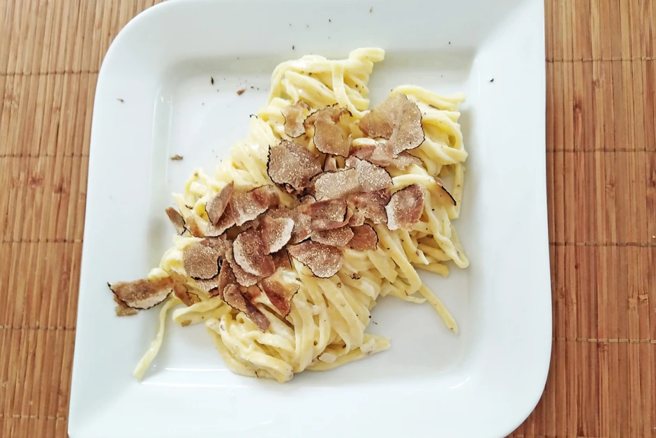 Pasta mit Tr&uuml;ffeln