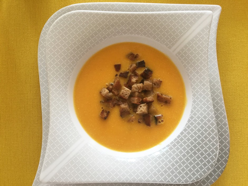 Süßkartoffelsuppe