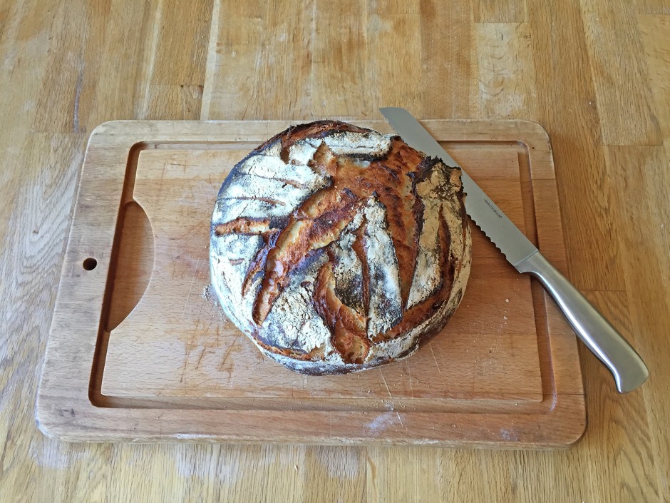 Sauerteigbrot mit Weizen