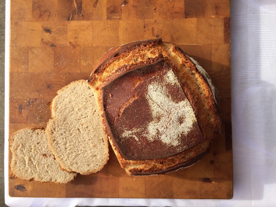 Sauerteigbrot mit Roggen